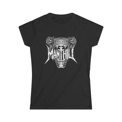 Women's Tee — "MANTHILL Predator" Band Shirt