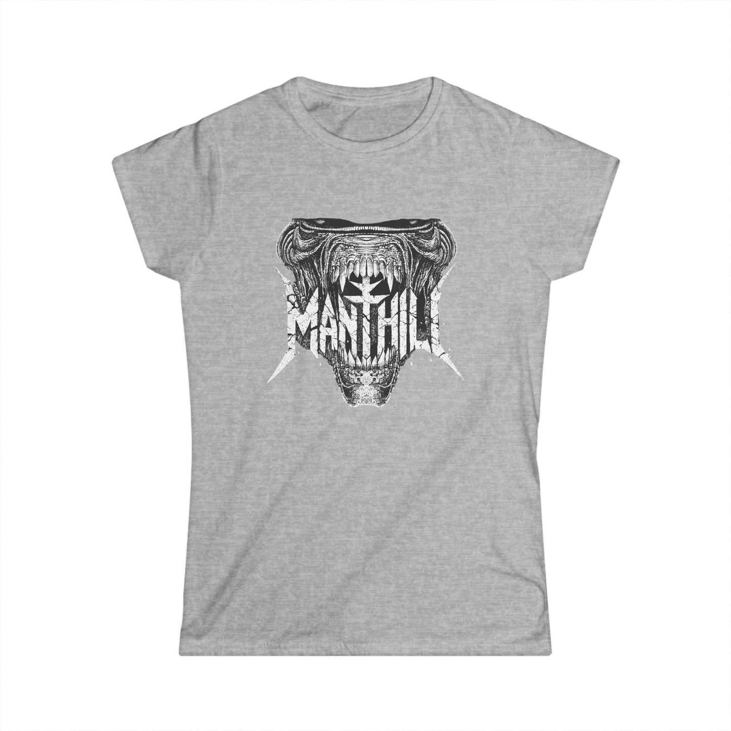 Women's Tee — "MANTHILL Predator" Band Shirt