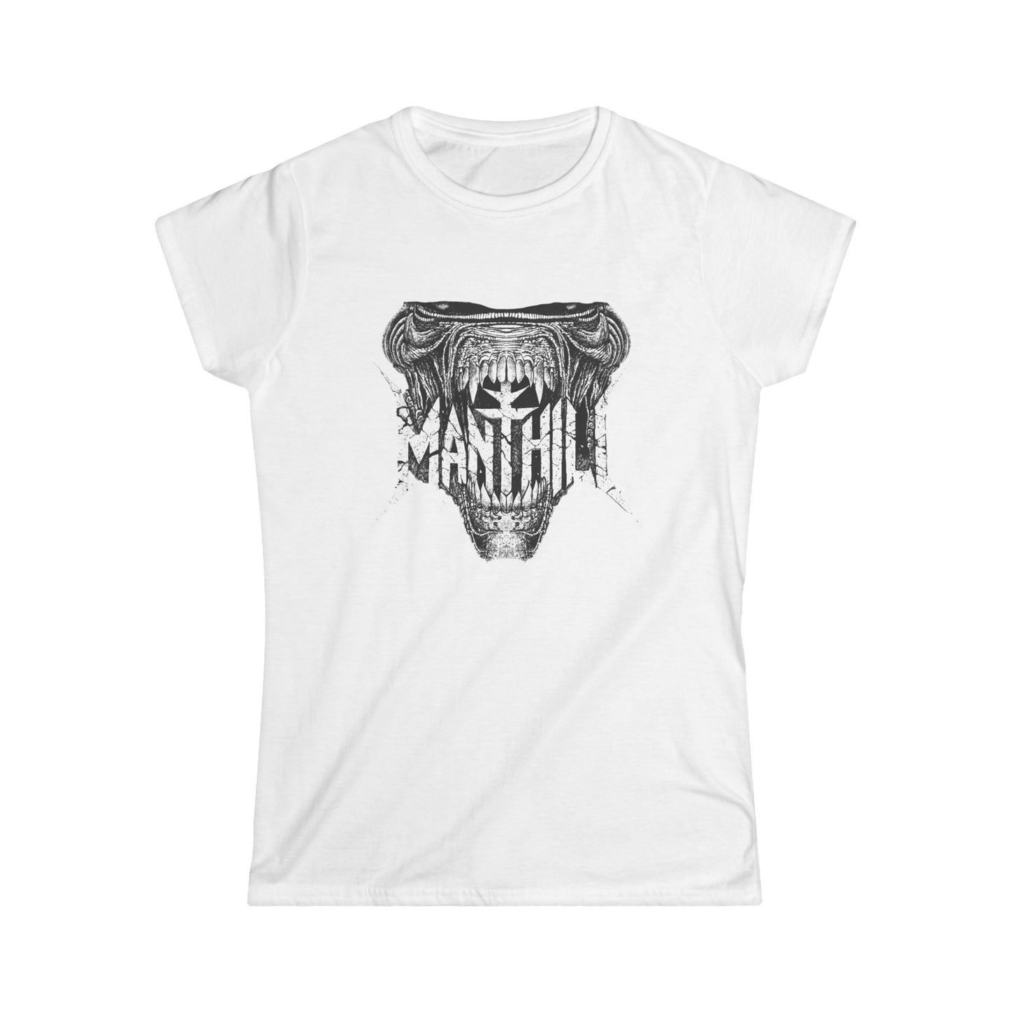 Women's Tee — "MANTHILL Predator" Band Shirt